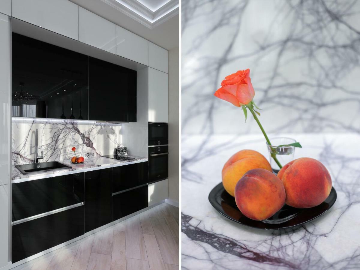 Black&White Apartment In Smart Plaza Kyiv Exterior photo
